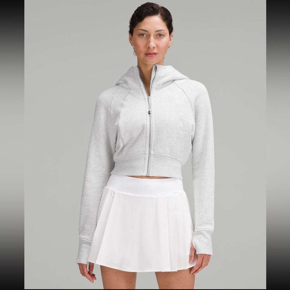 Lululemon Scuba Full-Zip Cropped Hoodie
